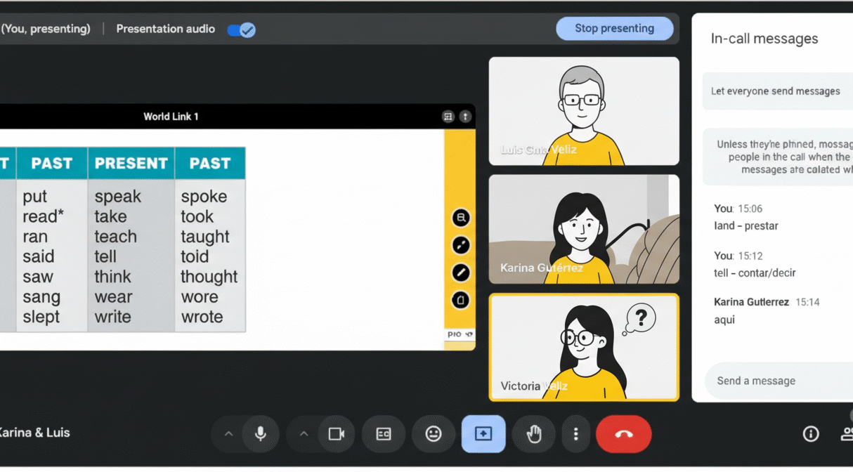 My students share some beautiful characteristics